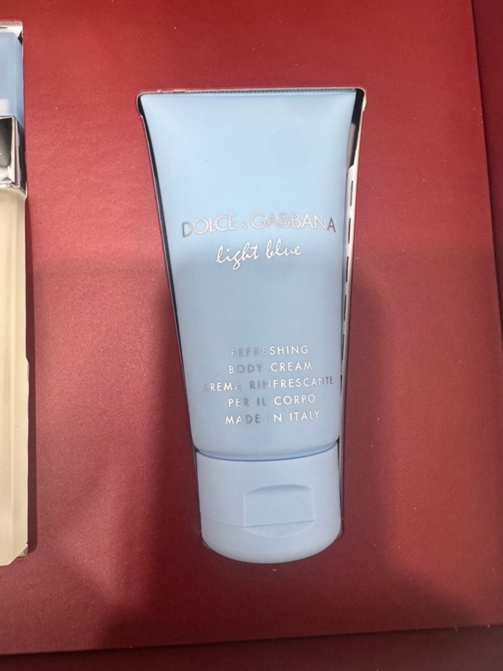 Dolce & Gabbana Light Blue Gift Set with Red & Gold Box - Picture 4 of 7